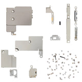 For iPhone 13 (6.1") Bracket & Screw Set Replacement Kit With Heat Shields Holding Brackets Screws Coils & More