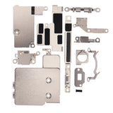 For iPhone 13 Mini (5.4") Bracket & Screw Set Replacement Kit With Heat Shields Holding Brackets Screws Coils & More