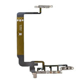 For iPhone 13 Pro Max (6.7")  Power Flex Cable Replacement Volume Buttons Mute Switch With Metal Brackets