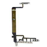 For iPhone 13 Pro (6.1")  Power Flex Cable Replacement Volume Buttons Mute Switch With Metal Brackets