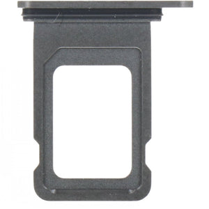 For iPhone 13 Pro (6.1") Sim Card Tray Single Sim Dual Sim Replacement - Graphite