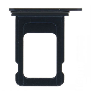 For iPhone 13 (6.1") Sim Card Tray Single Sim Dual Sim Replacement - Black