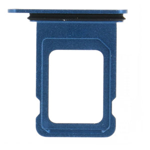 For iPhone 13 (6.1") Sim Card Tray Single Sim Dual Sim Replacement - Blue