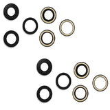For iPhone 14 Pro (6.1")  Back Camera Glass Lens Replacement Rear Camera Lens With Adhesive & Tweezers - Two Pack