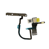 For iPhone XS (5.8") Power Flex Cable Power Button Camera Flash LED With Bracket (821-01458-A)