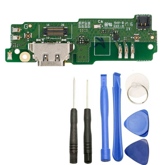 For Sony XA1 Ultra Charging Port Replacement Dock Connector Board Microphone With Tool Kit