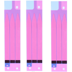 For iPhone 7 Plus (5.5") Battery Adhesive Strips Replacement Tape With Pulls Tabs - Pack of Three