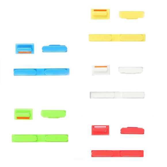 Replacement 3 Piece Button Set For iPhone 5C - FormyFone.com
