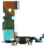 For iPhone SE 2020 Charging Port Dock Connector Microphone Replacement - Black (