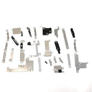 For iPhone SE 2020 Bracket Set Replacement Inner Metal Holding Brackets Heat Shields Grounding Clips
