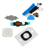 White Home Button Set Replacement For iPhone 5 - FormyFone.com
 - 2