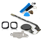 Black Replacement Home Button & Flex Cable For iPhone 5S with tools