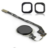 Black Home Button Menu Button With Rubber Seal for iPhone SE