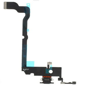 For iPhone XS Max (6.5") Charging Port Microphone Replacement - Black (821-01415-A)