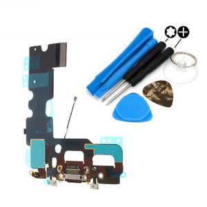 Dock Connector Charging Port & Mic Replacement For iPhone 7 Black
