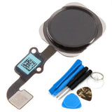 Black Home Button Flex Cable Replacement for iPhone 6S - FormyFone.com
 - 2