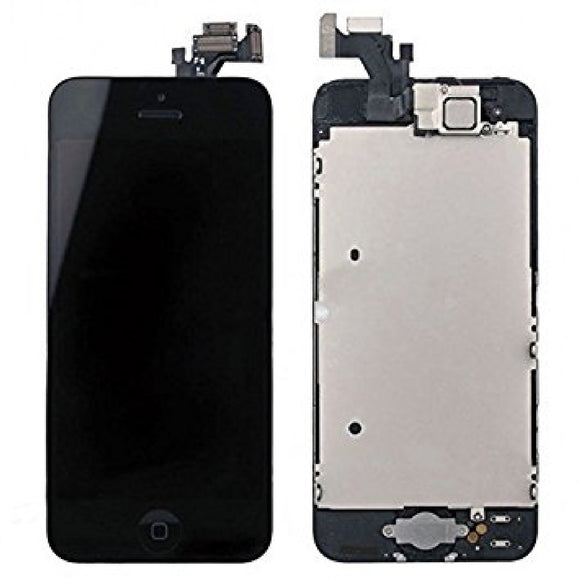 Black LCD Touch Screen Digitizer Assembly for iPhone 5 - FormyFone.com
 - 1