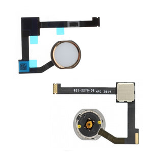Gold Home Button Menu Button Flex Cable Replacement for iPad Air 2