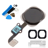 Black Home Button Replacement for iPhone 6 with Seal & Bracket - FormyFone.com
 - 2