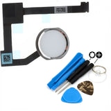replacement white and silver home button for ipad air 2