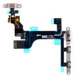Power Button Flex Cable With Volume Buttons With Brackets For iPhone 5C - FormyFone.com
 - 1