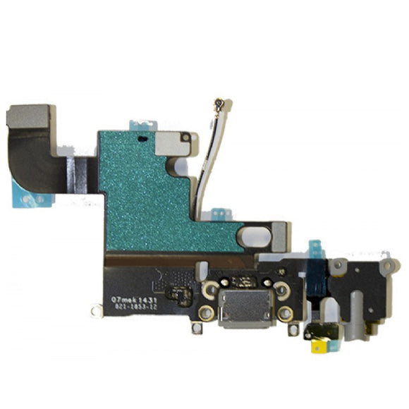 Grey Dock Connector Headphone Jack Replacement for iPhone 6 - FormyFone.com
 - 1