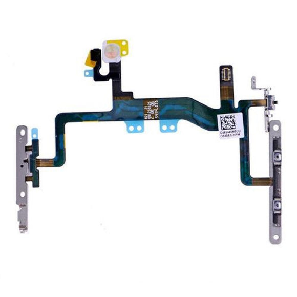 Power Flex Cable Replacement with Volume Buttons & Mute Switch For iPhone 6S - FormyFone.com
 - 1