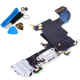 White Dock Connector Headphone Jack Replacement Unit For iPhone 6S - FormyFone.com
 - 2