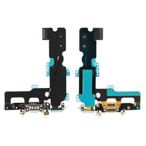 For iPhone 7 Plus White Dock Connector Charging Port Microphone Antenna Replacement Flex