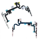 For iPhone SE 2020 Power Flex Cable Replacement Volume Buttons Mute Switch & Brackets