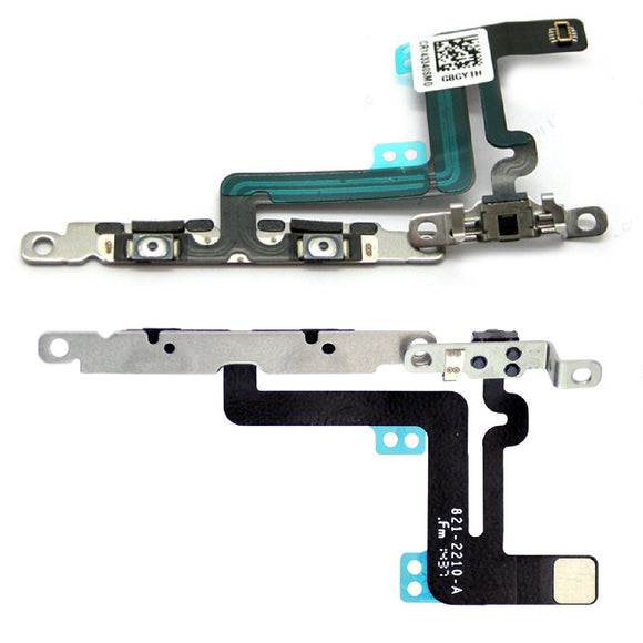 Volume Buttons & Mute Switch Flex Cable Replacement With Brackets for iPhone 6 Plus - FormyFone.com
 - 1